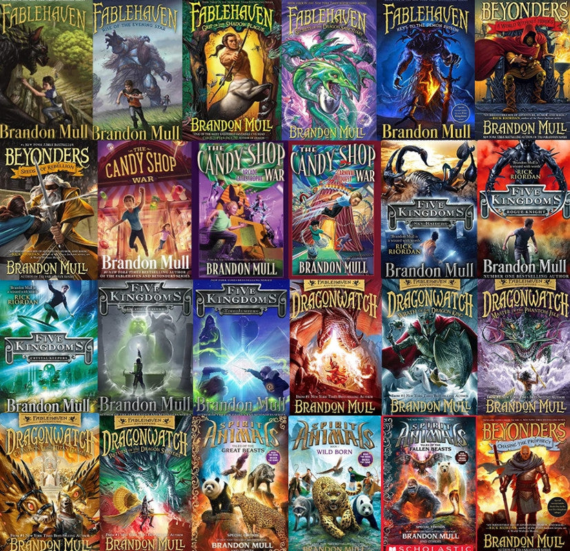 Fablehaven Series & more by Brandon Mull ~ 24 AUDIOBOOK COLLECTION