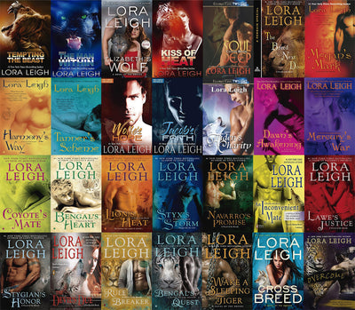 The Breeds series by Lora Leigh ~ 30 MP3 AUDIOBOOK COLLECTION