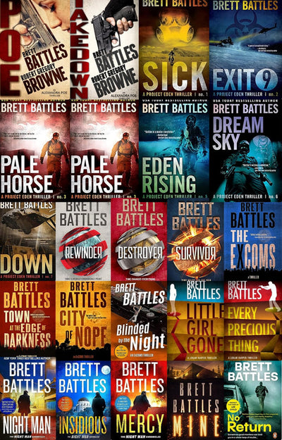 Project Eden Series & more by Brett Battles ~ 23 MP3 AUDIOBOOK COLLECTION