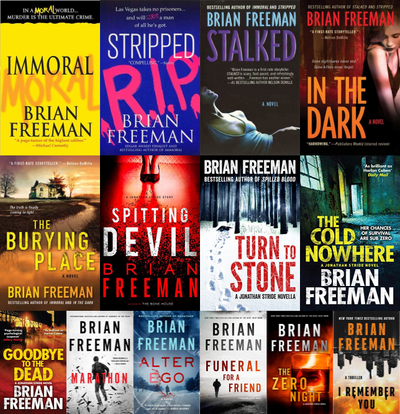Jonathan Stride Series & more by Brian Freeman ~ 14 MP3 AUDIOBOOK COLLECTION