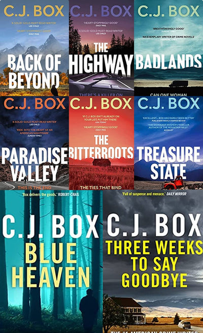 The Highway Quartet Series & more by C.J. Box ~ 8 AUDIOBOOK COLLECTION