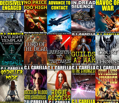 Warp Marine Corps Series & more by C.J. Carella ~ 15 AUDIOBOOK COLLECTION