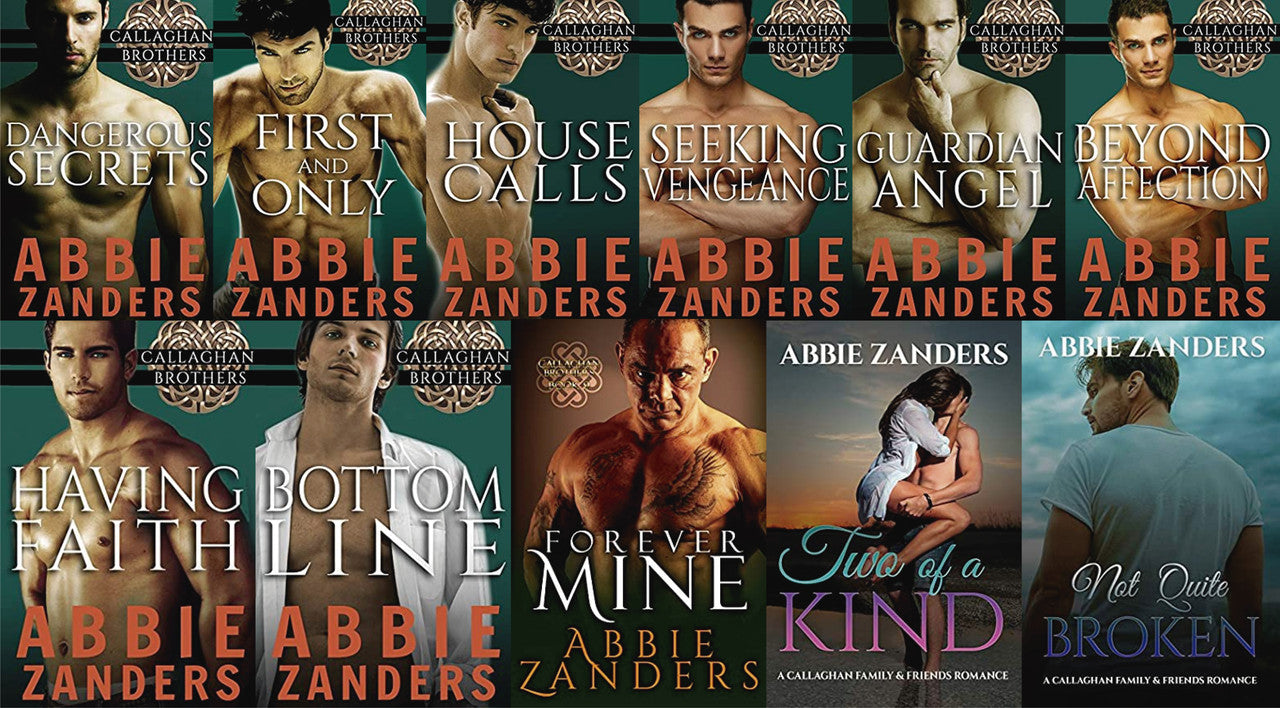 The Callaghan Brothers Series by Abbie Zanders 11 MP3 AUDIOBOOK COLLECTION