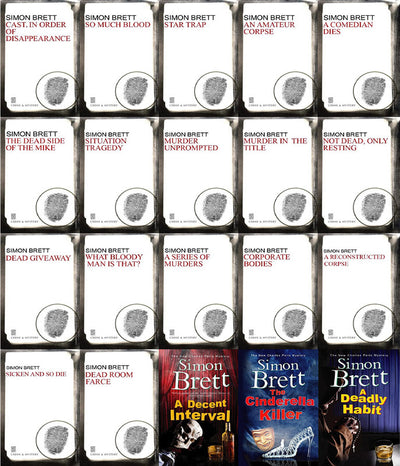 The Charles Paris Series by Simon Brett ~ 20 MP3 AUDIOBOOK COLLECTION