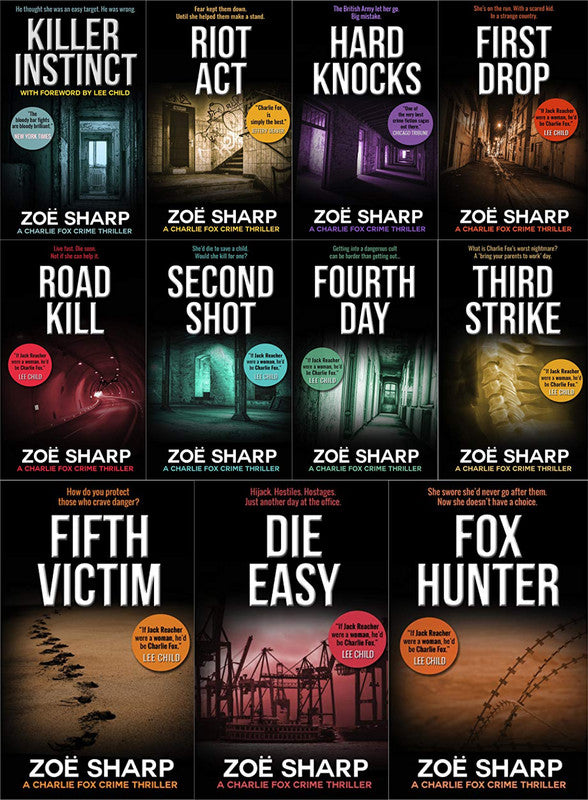The Charlie Fox Series by Zoe Sharp ~ 11 MP3 AUDIOBOOK COLLECTION