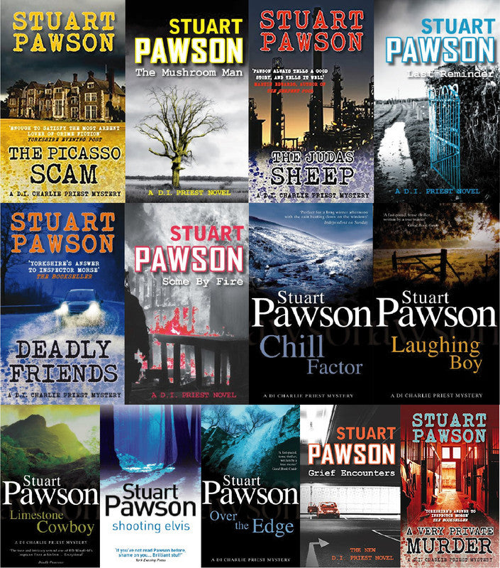 The Charlie Priest Series by Stuart Pawson ~ 13 MP3 AUDIOBOOK COLLECTION