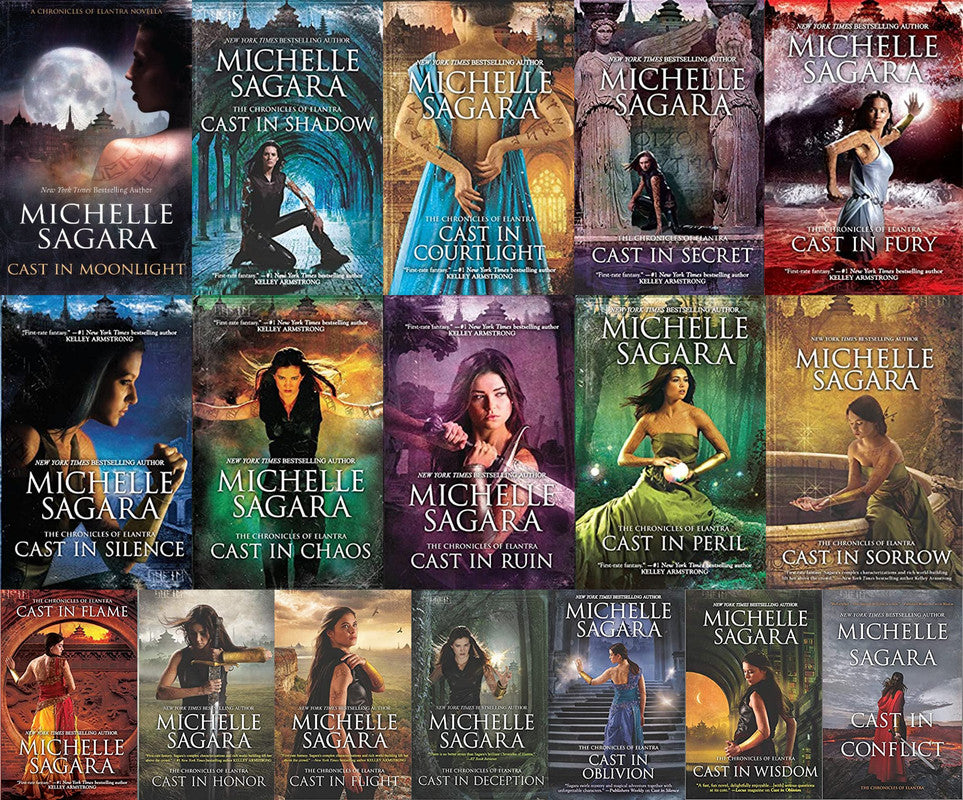 The Chronicles of Elantra Series by Michelle Sagara ~ 17 MP3 AUDIOBOOK COLLECTION