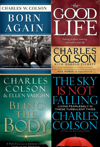 Chuck Colson ~ 4 MP3 AUDIOBOOK COLLECTION