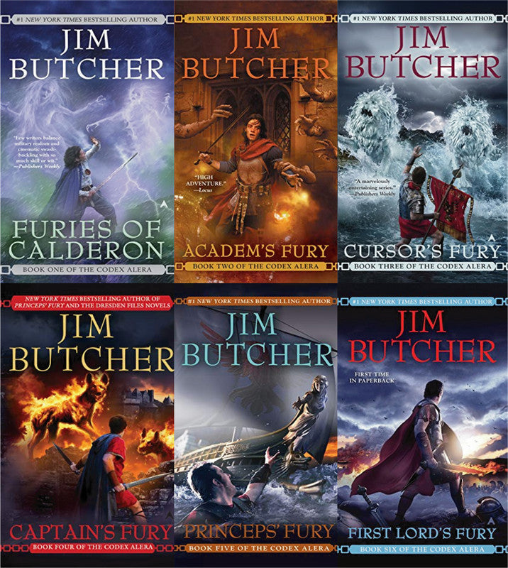 The Codex Alera Series by Jim Butcher ~ 6 MP3 AUDIOBOOK COLLECTION