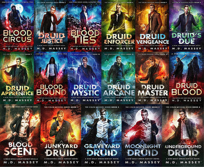The Colin McCool Junkyard Druid Series by M.D. Massey ~ 17 MP3 AUDIOBOOK COLLECTION