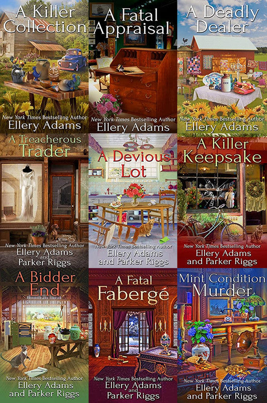 A Collectible Mystery Series by Ellery Adams ~ 9 MP3 AUDIOBOOK COLLECTION