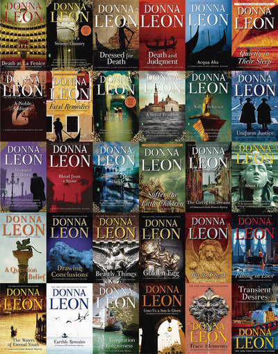 The Commissario Guido Brunetti Series by Donna Leon 30 MP3 AUDIOBOOK COLLECTION