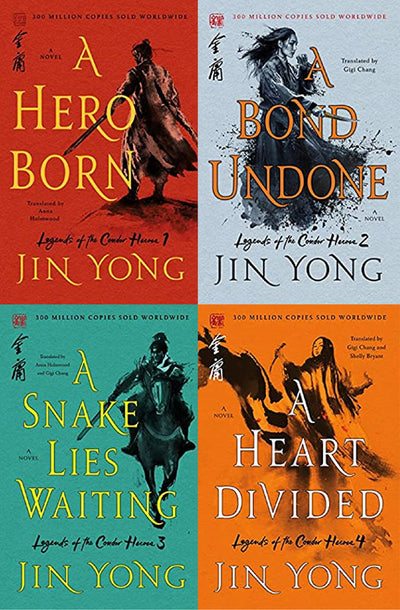 The Condor Heroes by Jin Yong ~ 4 MP3 AUDIOBOOK COLLECTION