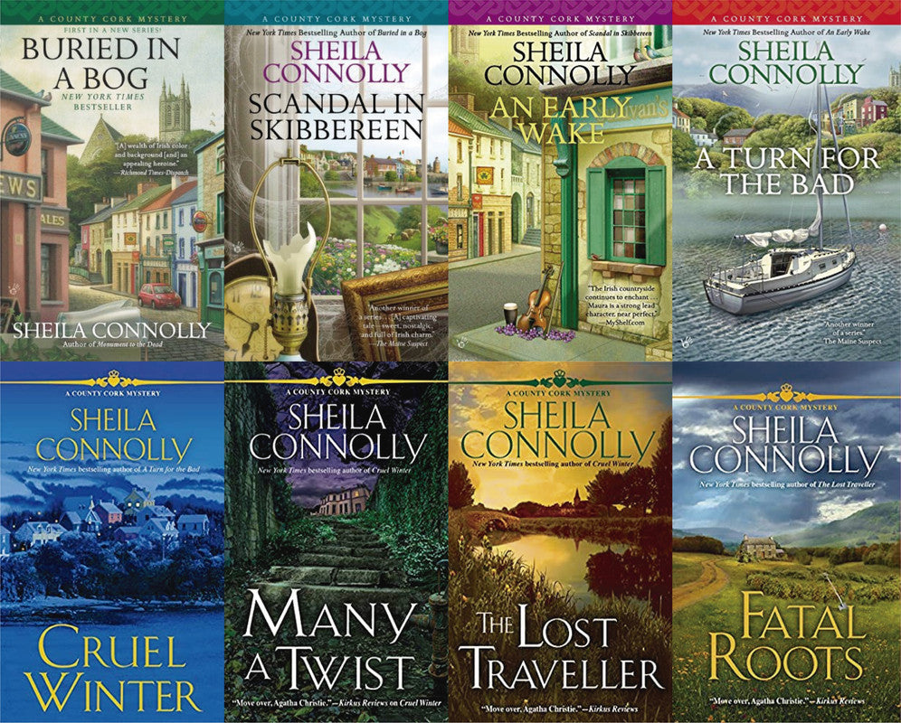 The County Cork Series by Sheila Connolly ~ 8 MP3 AUDIOBOOK COLLECTION
