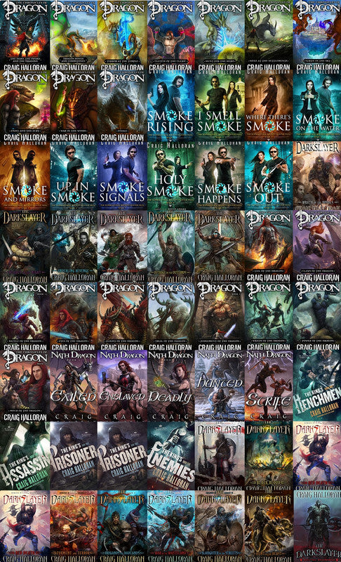 Chronicles of Dragon Series & more by Craig Halloran ~ 56 AUDIOBOOK COLLECTION