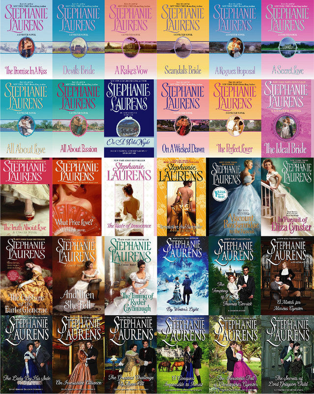 The Cynster Series by Stephanie Laurens ~ 30 MP3 AUDIOBOOK COLLECTION