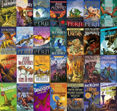 The Dragonriders of Pern by Anne Mc caffrey ~ 29 MP3 AUDIOBOOK COLLECTION