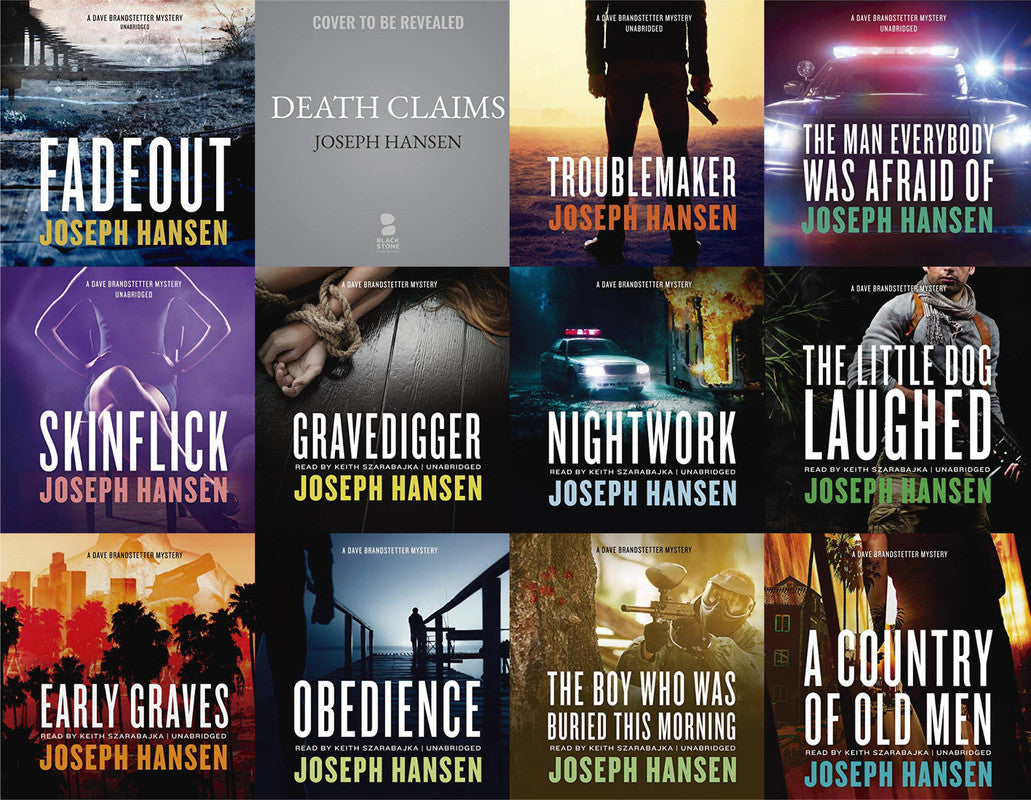 The Dave Brandstetter Series by Joseph Hansen 12 MP3 AUDIOBOOK COLLECTION