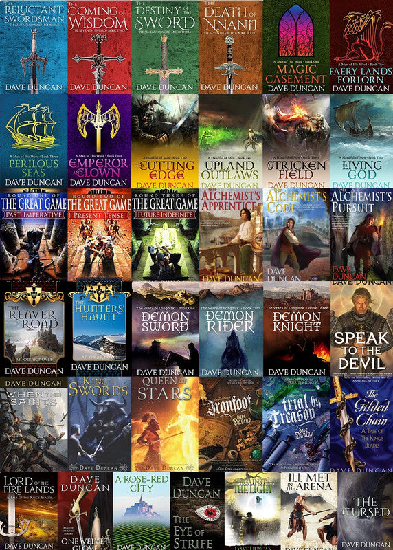 Seventh Sword Series & more by Dave Duncan ~ 37 MP3 AUDIOBOOK COLLECTION