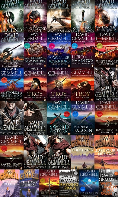 The Drenai Series & more by David Gemmell ~ 31 AUDIOBOOK COLLECTION