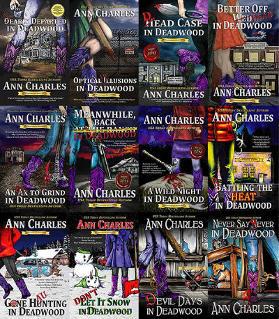 The Deadwood Mystery Series by Ann Charles ~ 12 MP3 AUDIOBOOK COLLECTION