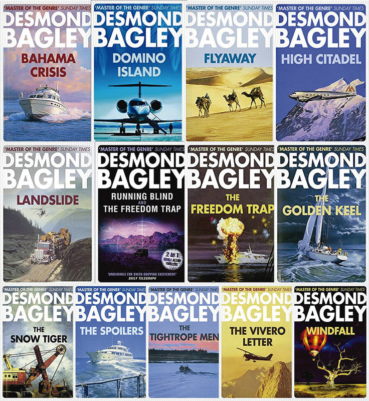 Desmond Bagley Audiobook Collection | MotionAudiobooks