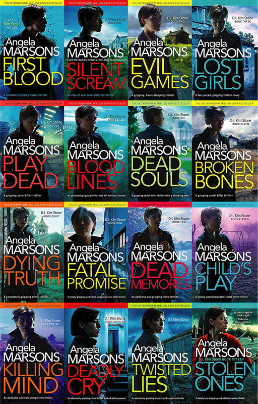 The Detective Kim Stone Series by Angela Marsons ~ 15 MP3 AUDIOBOOK COLLECTION