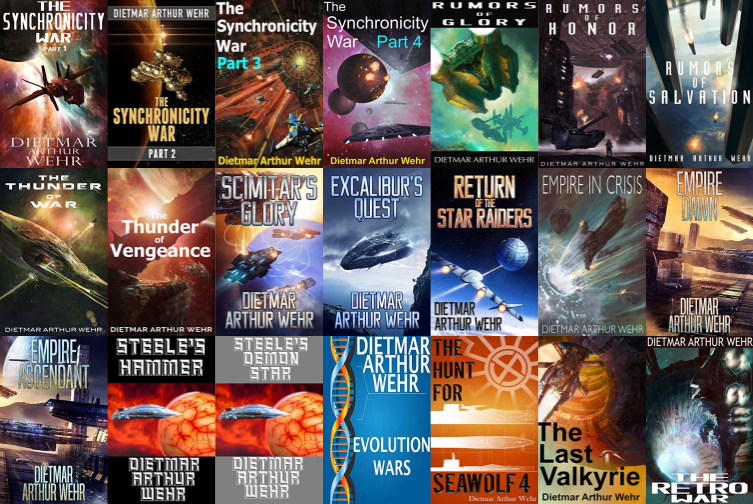 The Synchronicity War Series & more by Dietmar Wehr ~ 22 MP3 AUDIOBOOK COLLECTION