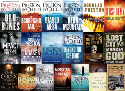 Nora Kelly Series & more by Douglas Preston ~ 19 MP3 AUDIOBOOK COLLECTION