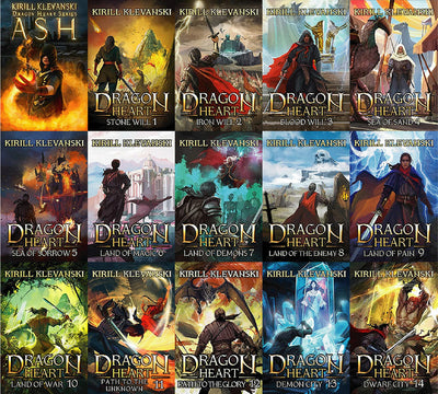 The Dragon Heart Series by  Kirill Klevanski ~ 15 MP3 AUDIOBOOK COLLECTION