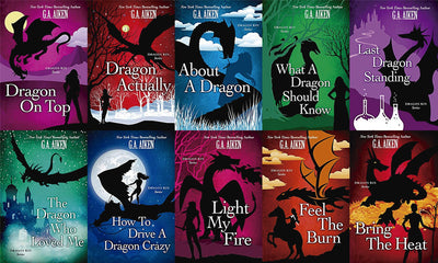 The Dragon Kin Series by G A Aiken 10 MP3 AUDIOBOOK COLLECTION