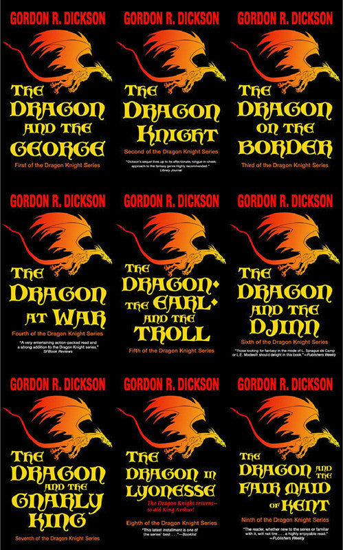 The Dragon Knight Series by Gordon R. Dickson ~ 9 MP3 AUDIOBOOK COLLECTION