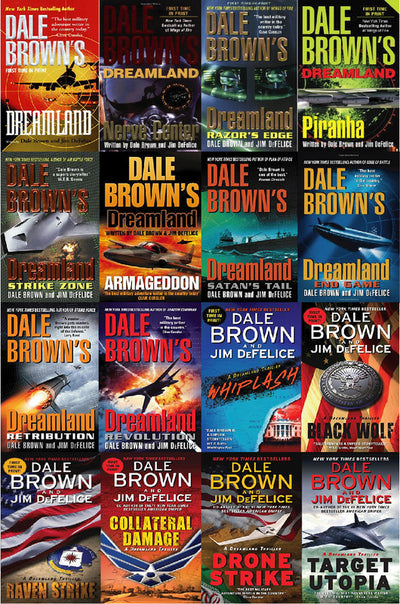 The Dreamland Series by Dale Brown ~ 16 MP3 AUDIOBOOK COLLECTION