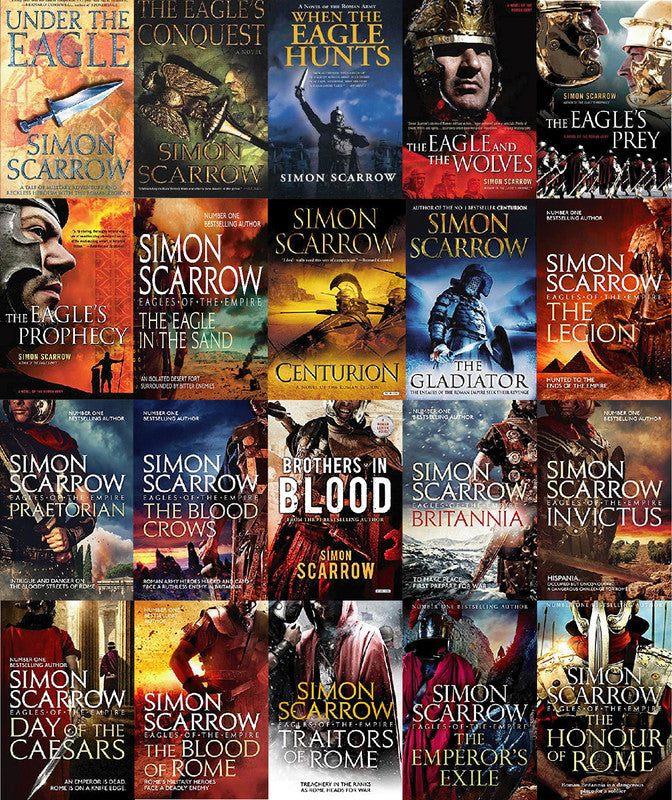 The Eagles of the Empire Series by Simon Scarrow ~ 20 MP3 AUDIOBOOK COLLECTION