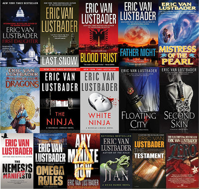 Eric Van Lustbader ~ 16 MP3 AUDIOBOOK COLLECTION