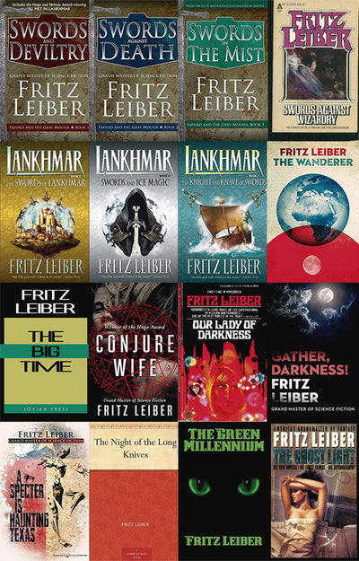 The Fafhrd And The Gray Mouser Series and more by Fritz Leiber 16 MP3 AUDIOBOOK COLLECTION