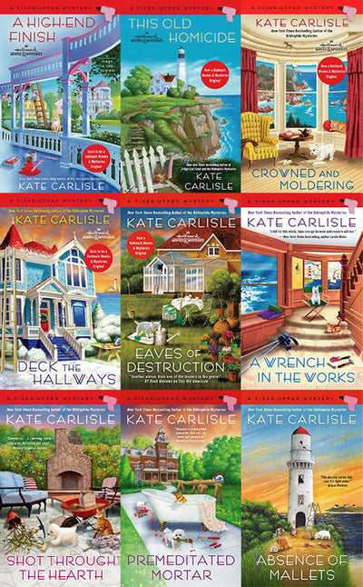 Fixer-Upper Mystery Series by Kate Carlisle ~ 9 MP3 AUDIOBOOK COLLECTION