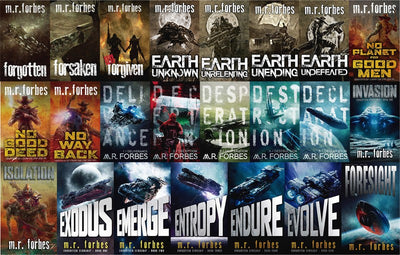 The Forgotten Universe Series by M.R. Forbes 23 MP3 AUDIOBOOK COLLECTION