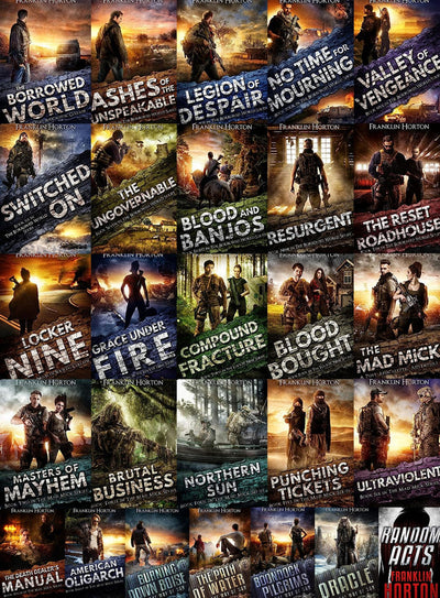 Borrowed World Series & more by Franklin Horton ~ 27 MP3 AUDIOBOOK COLLECTION