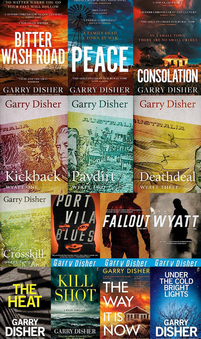 Paul Hirschhausen Series & more by Garry Disher ~ 14 AUDIOBOOK COLLECTION