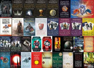 A Song of Ice and Fire Series & more by George R.R. Martin ~ 38 MP3 AUDIOBOOK COLLECTION