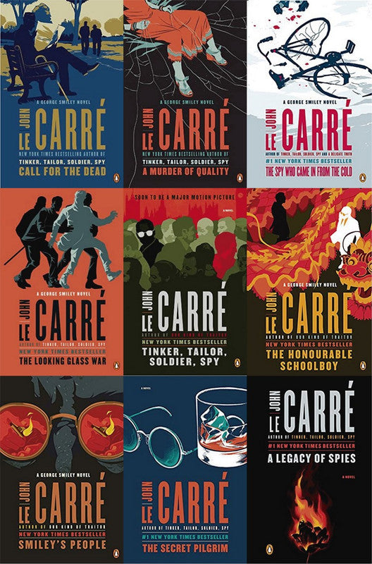 The George Smiley Espionage Series by John le Carre 9 MP3 AUDIOBOOK COLLECTION