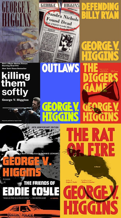 George V Higgins ~ 8 MP3 AUDIOBOOKS