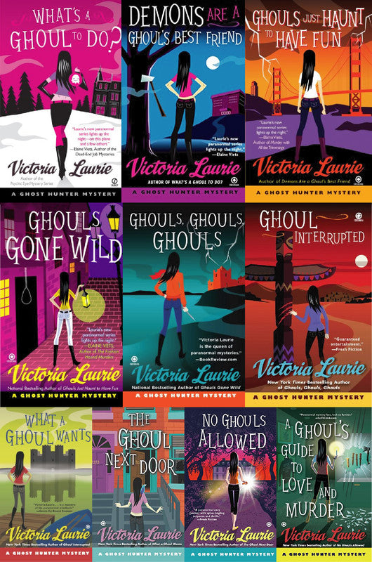 The Ghost Hunter Mystery Series by Victoria Laurie ~ 10 MP3 AUDIOBOOK COLLECTION