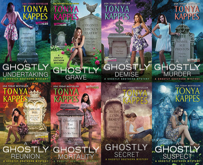 The Ghostly Southern Mystery Series by Tonya Kappes ~ 8 MP3 AUDIOBOOK COLLECTION