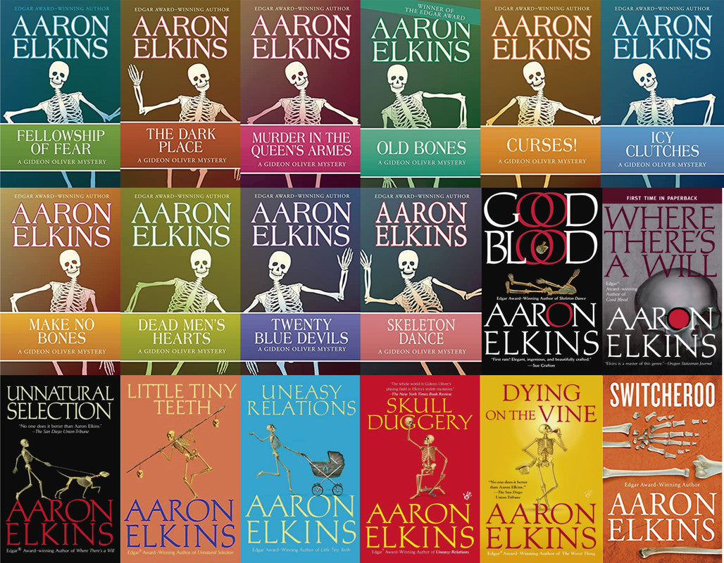 The Gideon Oliver Series by Aaron Elkins 18 AUDIOBOOK COLLECTION