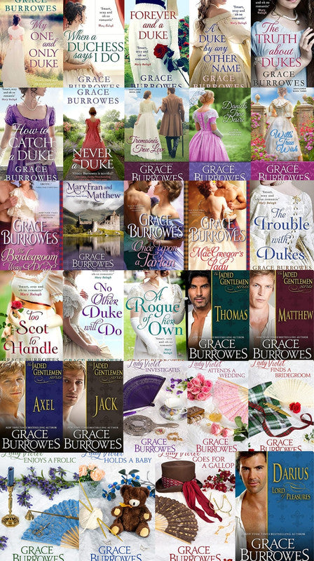 Rogues to Riches Series & more by Grace Burrowes ~ 29 MP3 AUDIOBOOK COLLECTION