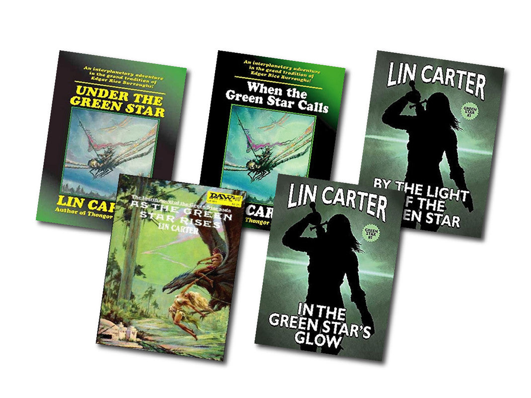 The Green Star Series by Lin Carter ~ 5 MP3 AUDIOBOOK COLLECTION