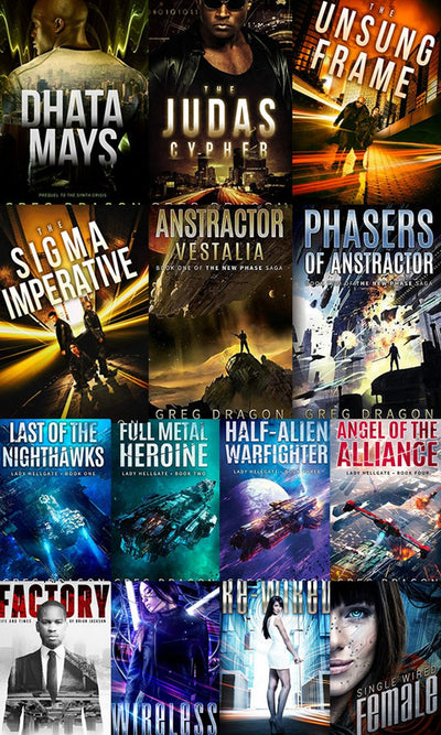 The Synth Crisis Series & more by Greg Dragon ~ 14 MP3 AUDIOBOOK COLLECTION