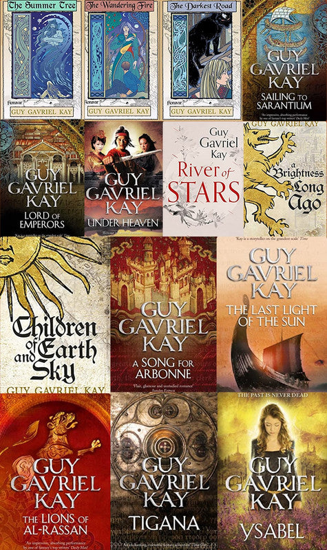 The Fionavar Tapestry Series & more by Guy Gavriel Kay ~ 14 MP3 AUDIOBOOK COLLECTION